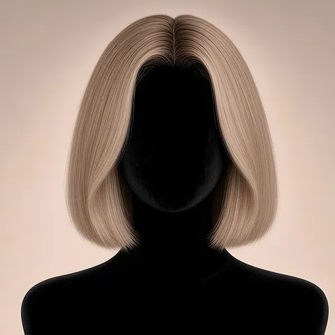 Gabrielle, Full lace · Ash Beige Blonde Highlighted · lisse