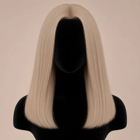 Garance, Lace front HD 13x5 · Ash Beige Blonde · liscio