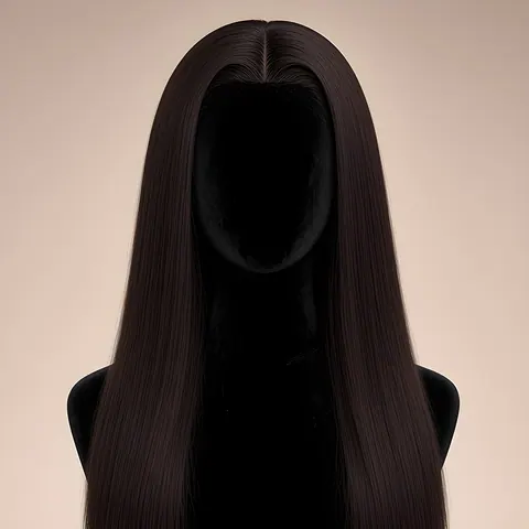 Séraphine, Lace front HD 13x5 · Espresso Brown · lisse