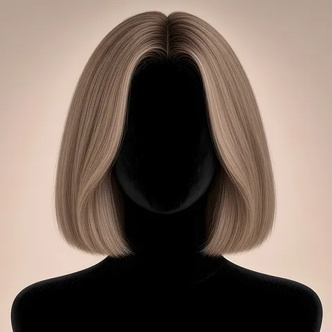 Flore, Full lace · Mushroom Taupe Blonde Highlighted · lisse