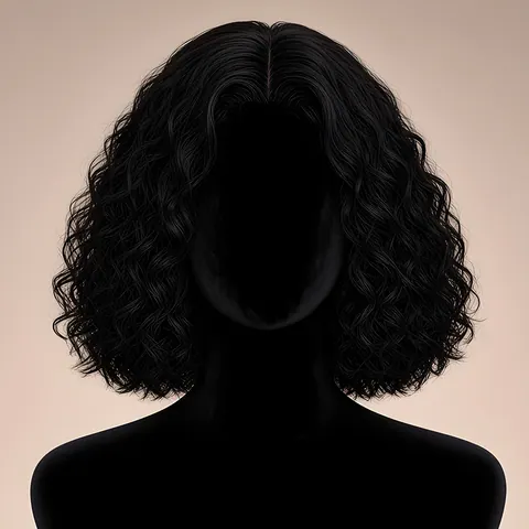 Amandine, HD Minimalist Lace · Natural Black · lockig