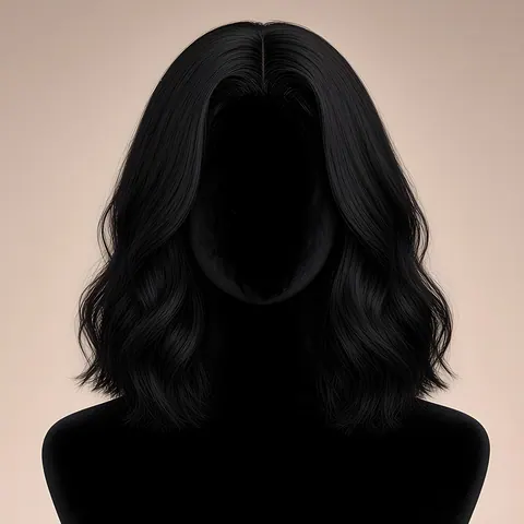 Anaïs, Lace front 13x4 · Natural Black · onda morbida