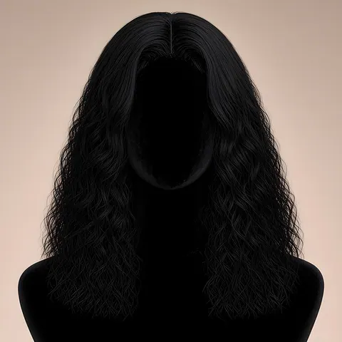 Coralie, 360 lace · Natural Black · water wave