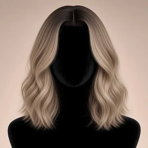 Marianne, HD 13x6 lace front · Ombré Ash Blonde · loose wave