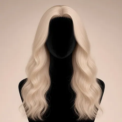 Violette, HD 13x5 lace front · Platinum Cream Blonde · loose wave