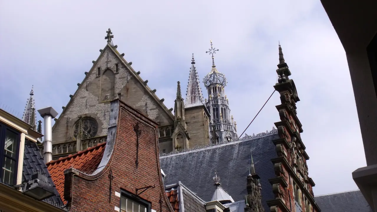 Gevels aan de Grote Markt in Haarlem
