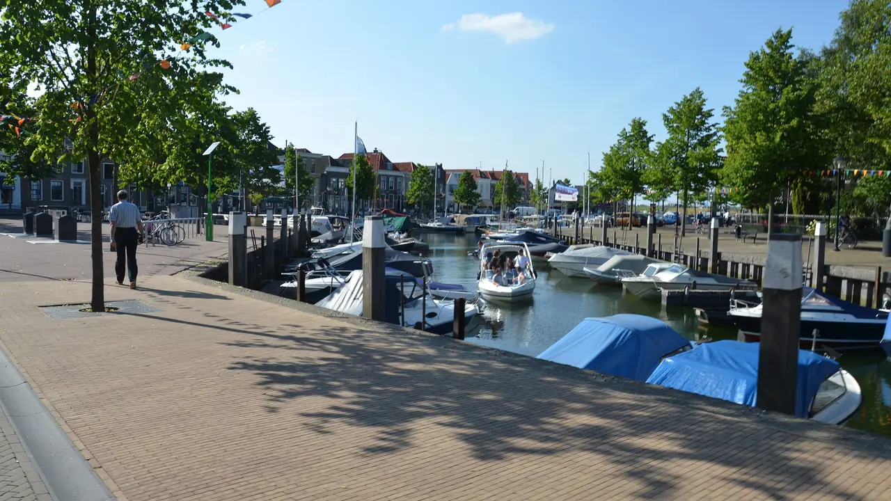 De haven van Oud-Beijerland