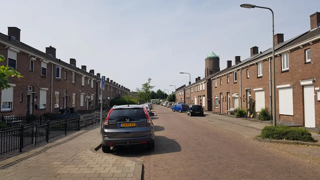 Het centrum van Oss in de avond