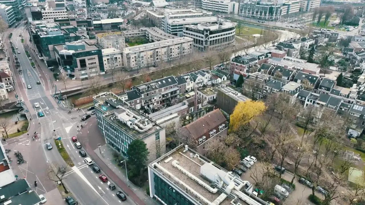 Utrecht van bovenaf