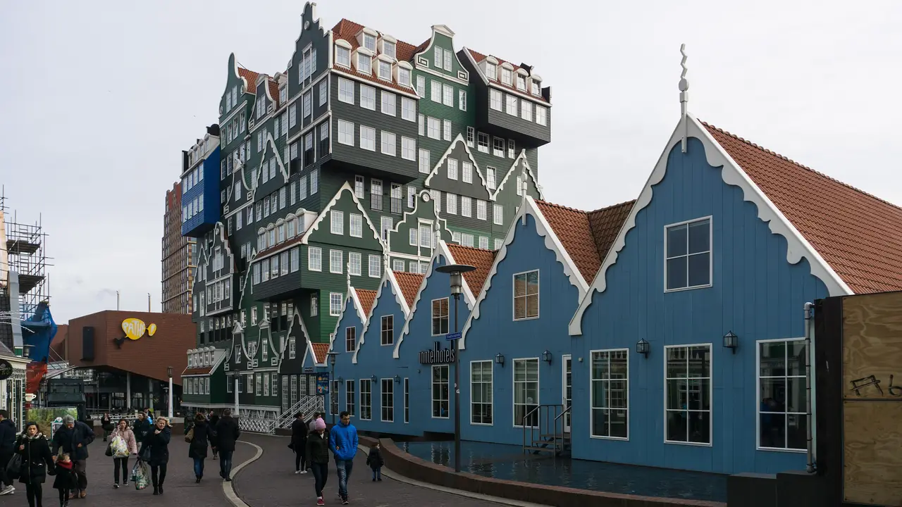 Het centrum van Zaandam