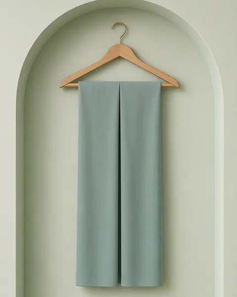 Hijab en jersey de coton – Eucalyptus, Eucalyptus