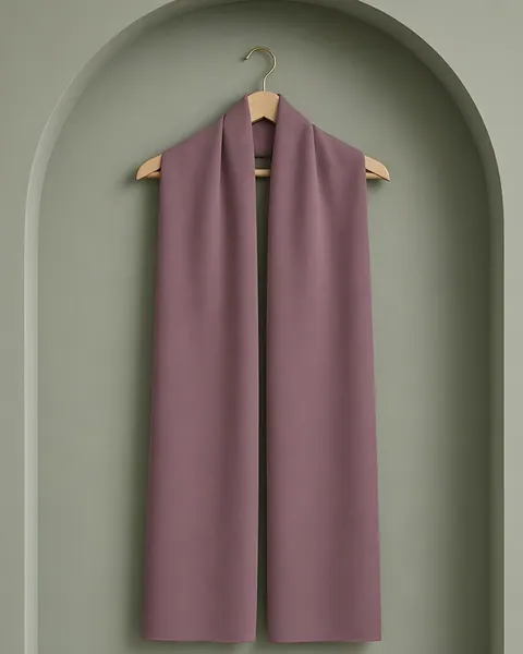 Hijab Crêpe Lux – Mauve, Mauve