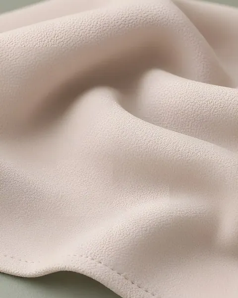 Crêpe Lux hijab – Pearl – close-up of the fabric