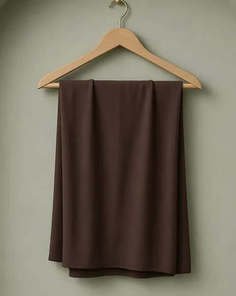 Hooded jersey hijab – Chocolate, Chocolate