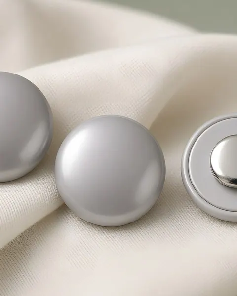 Broches magnéticos para hijab (set de 3) – Gris paloma – detalle del tejido