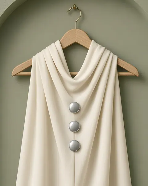 Broches magnéticos para hijab (set de 3) – Gris paloma – en percha