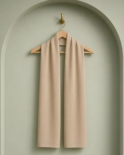 Medina crêpe hijab – Sand, Sand