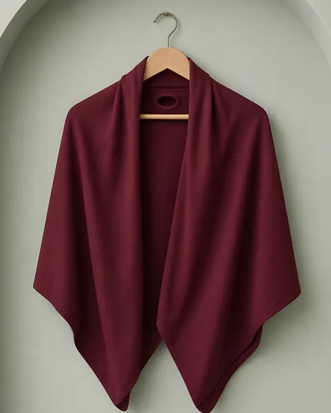 2-in-1 turban hijab – Burgundy, Burgundy