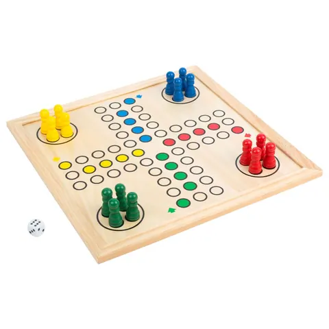 Wooden games set, 9 in 1 – one more view