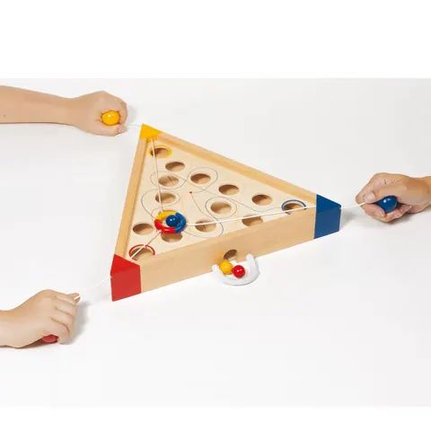 Wooden cooperation game – one more view