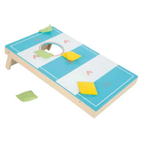 2-in-1 throwing game: cornhole and sling puck – one more view