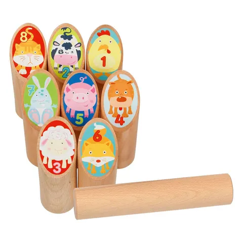Junior kubb with animals – one more view