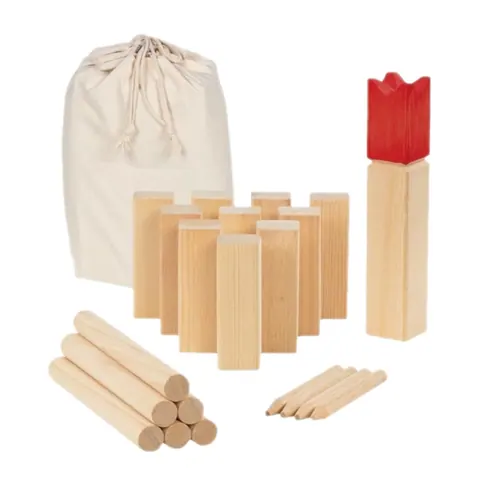 Kubb – wooden Viking game