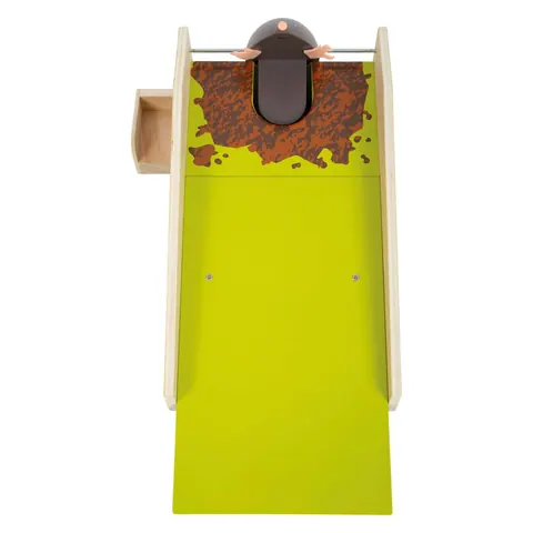 Wooden mini golf with mole – one more view