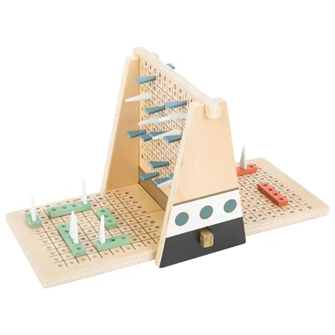 Wooden sea battle strategy game – one more view