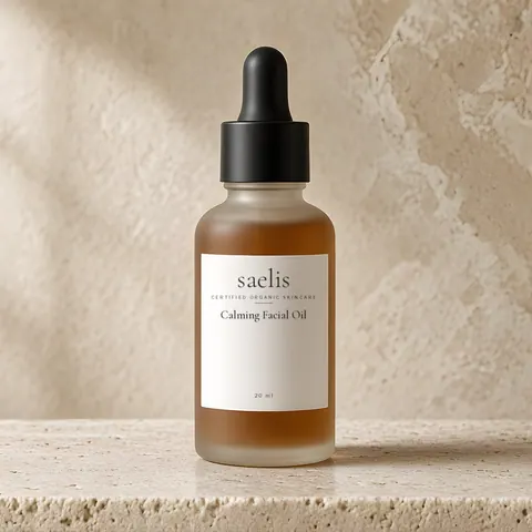 Beruhigendes Gesichtsöl, 20 ml · COSMOS Organic