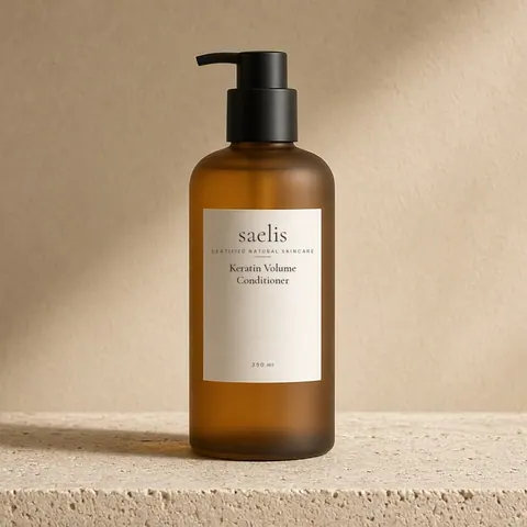 Keratin-Volumenspülung, 390 ml · COSMOS Natural